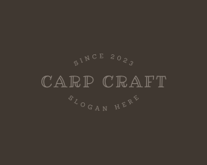 Simple Craft Business logo design