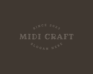 Simple Craft Business logo design