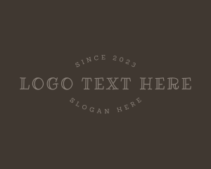 Classic - Simple Craft Business logo design