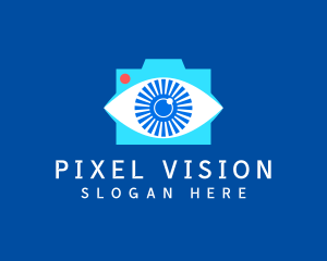 Camera Eye Lens logo design