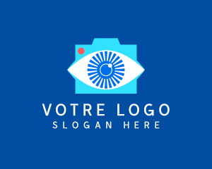 Sight - Camera Eye Lens logo design