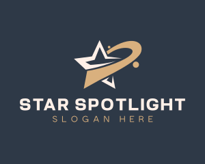 Swoosh Generic Star logo design