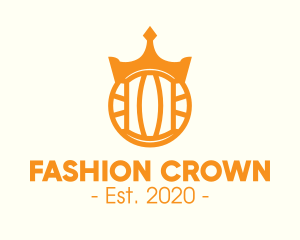 Golden Water Polo Crown logo design