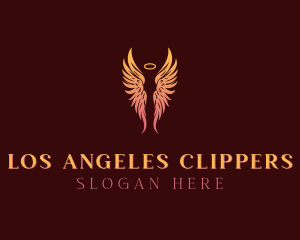 Wings Angel Heaven logo design