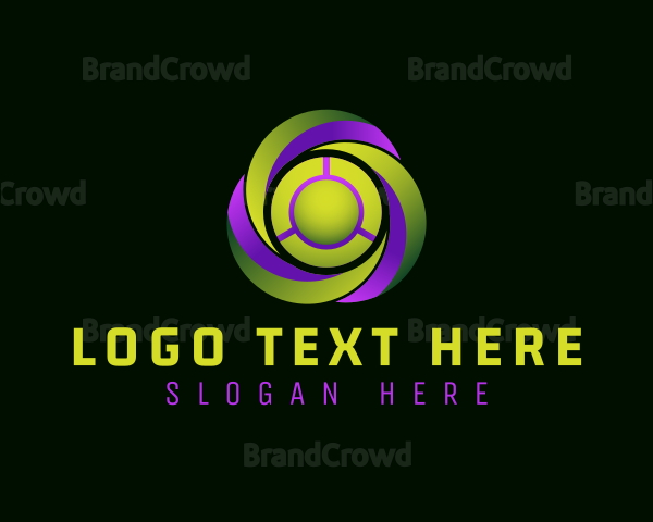 Abstract Modern Technology Logo