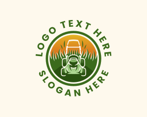 Mower - Landscaping Lawn Mower logo design