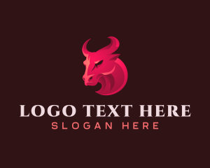 Livestock - Bull Horn Ranch logo design