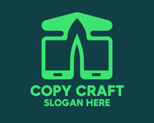 Copy - Leaf Clone Mobile App logo design