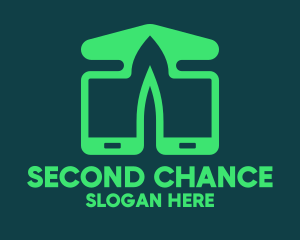 Consignment - Leaf Clone Mobile App logo design