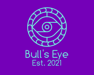 Minimalist Detective Eye  logo design