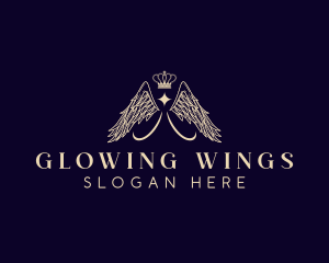 Royal Crown Wings logo design