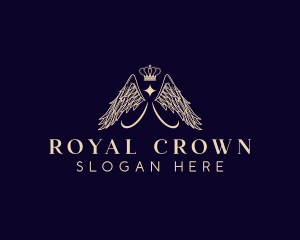 Royal Crown Wings logo design