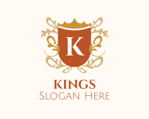 Royal Decorative Shield logo design