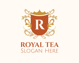 Royal Decorative Shield logo design