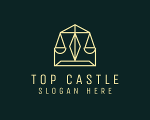 Judiciary - Legal Attorney Firm logo design