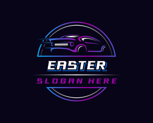 Race - Race Car Garage logo design