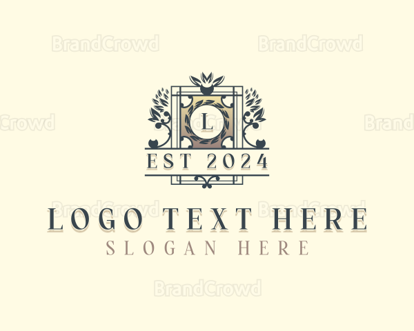 Elegant Flower Boutique Logo