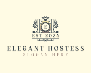 Elegant Flower Boutique logo design