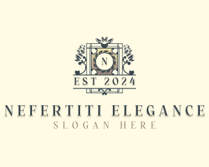 Elegant Flower Boutique logo design