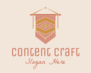 Handcraft Macrame Decoration  logo design