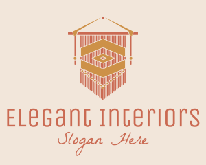 Handcraft Macrame Decoration  logo design