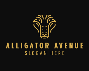 Alligator - Wild Alligator logo design