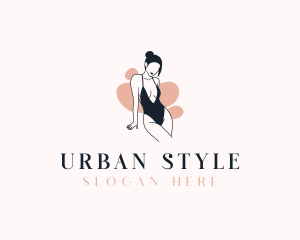 Plastic Surgery - Woman Fashion Lingerie logo design