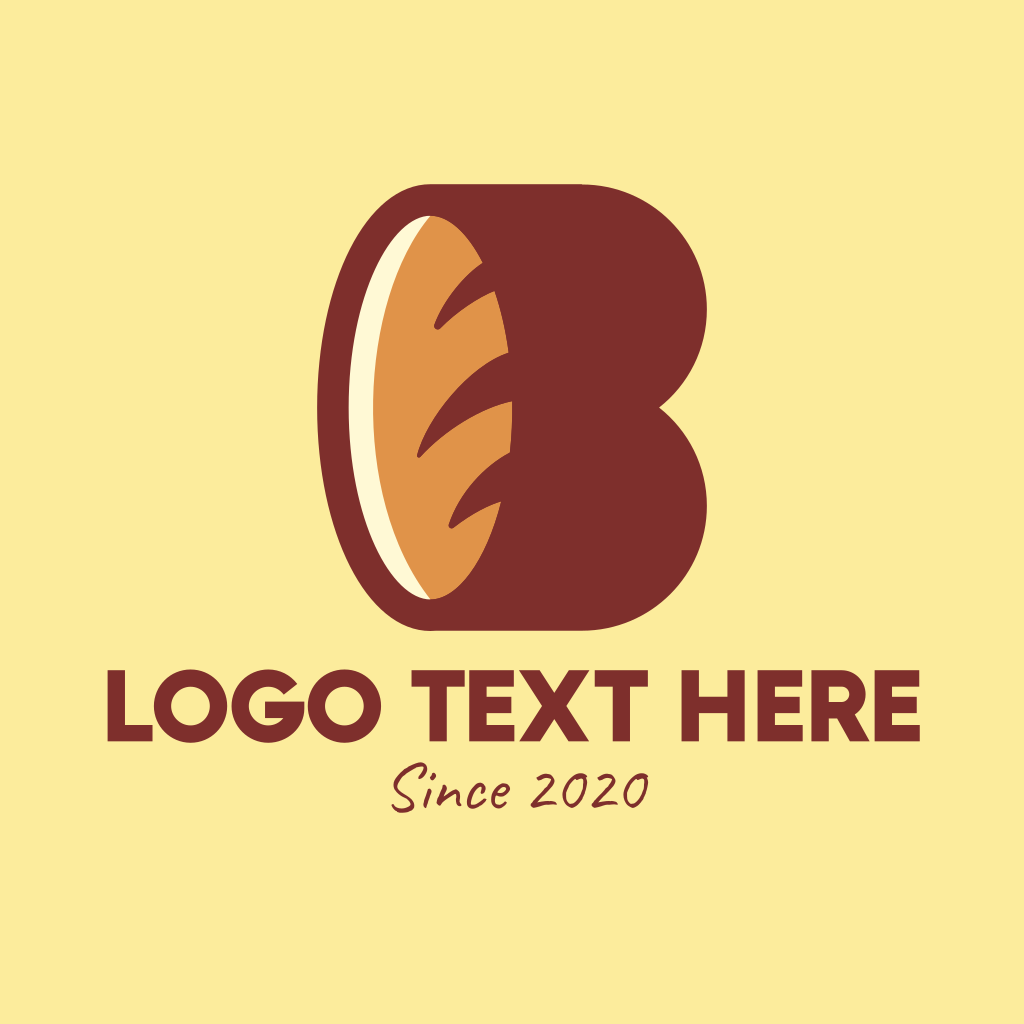 Bread Letter B Logo | BrandCrowd Logo Maker