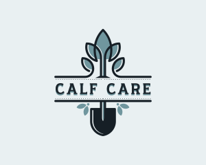 Shovel Gardening Care logo design