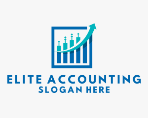 Statistics Finance Accounting logo design