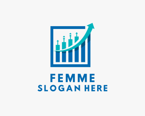 Statistics Finance Accounting logo design