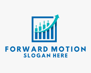 Progress - Statistics Finance Accounting logo design