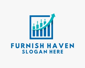 Statistics Finance Accounting logo design