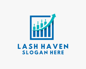 Statistics Finance Accounting logo design