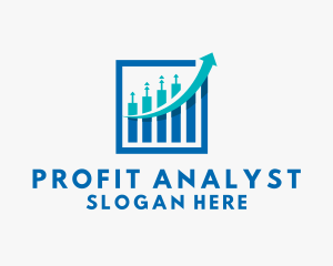 Statistics Finance Accounting logo design