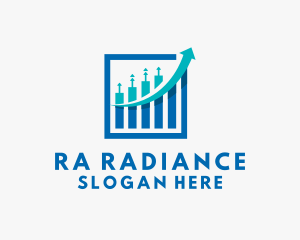 Statistics Finance Accounting logo design