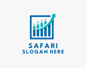 Statistics Finance Accounting logo design