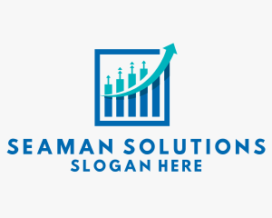 Statistics Finance Accounting logo design