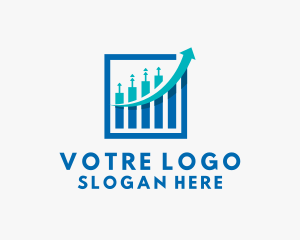 Statistics Finance Accounting logo design