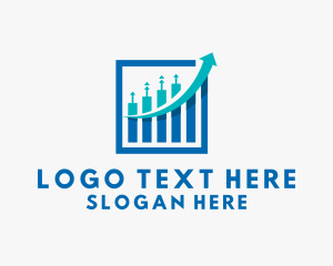 Financial - Statistics Finance Accounting logo design