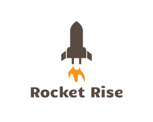Plug Rocket Launch logo design