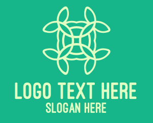 Herbal - Organic Flower Pattern logo design