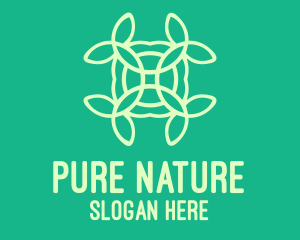 Organic - Organic Flower Pattern logo design