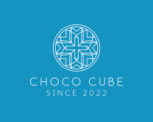 Chruch - Christian Church Crucifix logo design