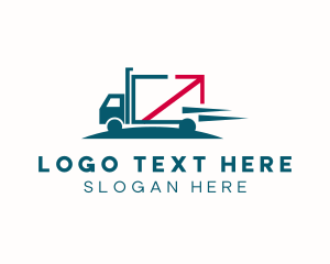 Arrow - Logistics Arrow Truck logo design