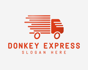 Express Delivery Truck logo design