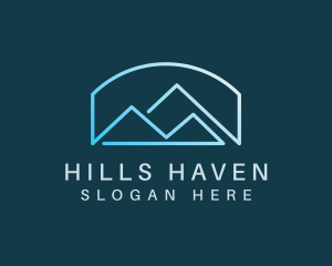 Mountain Peak Adventure logo design