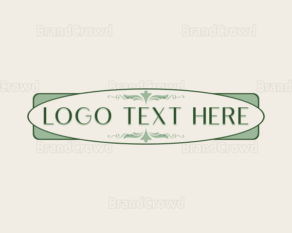 Luxury Ornamental Brand Logo