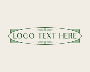 Luxury Ornamental Brand logo design