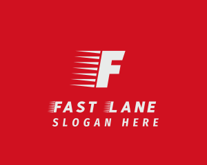 Fast Express Logistics logo design